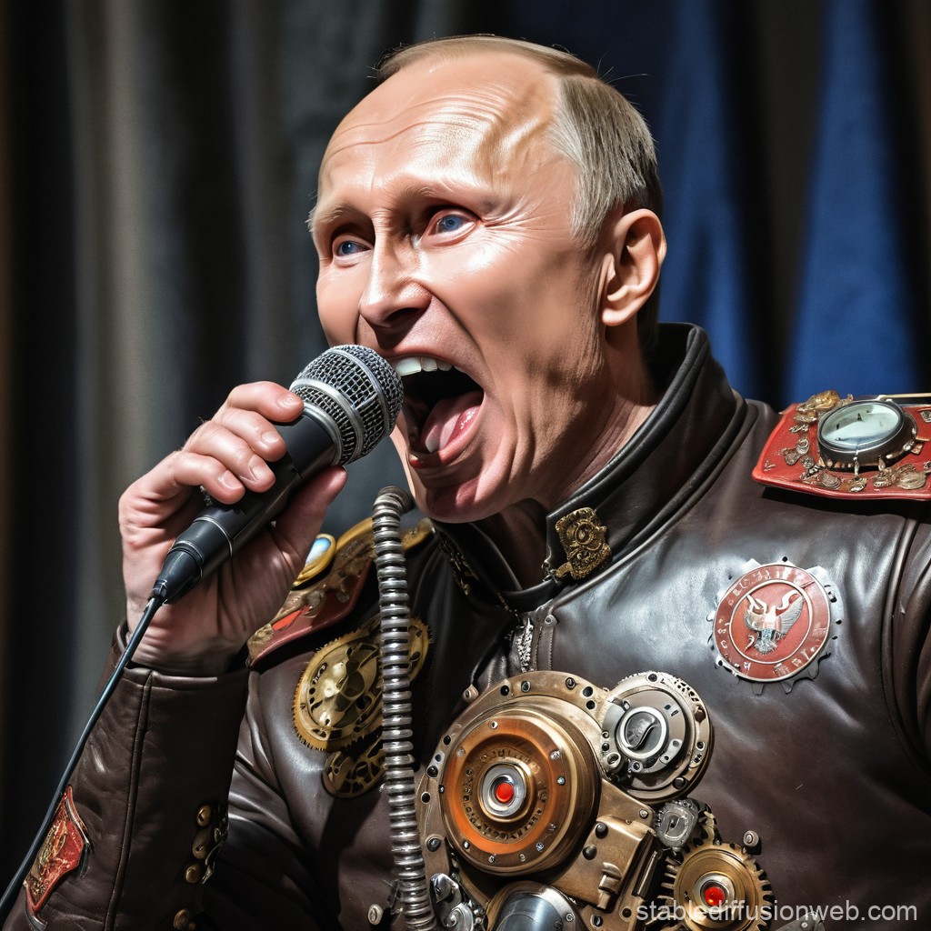 Ein würdiger Nachfolger Hitlers: Wladimir Putin. Grafik: stablediffusionweb.com