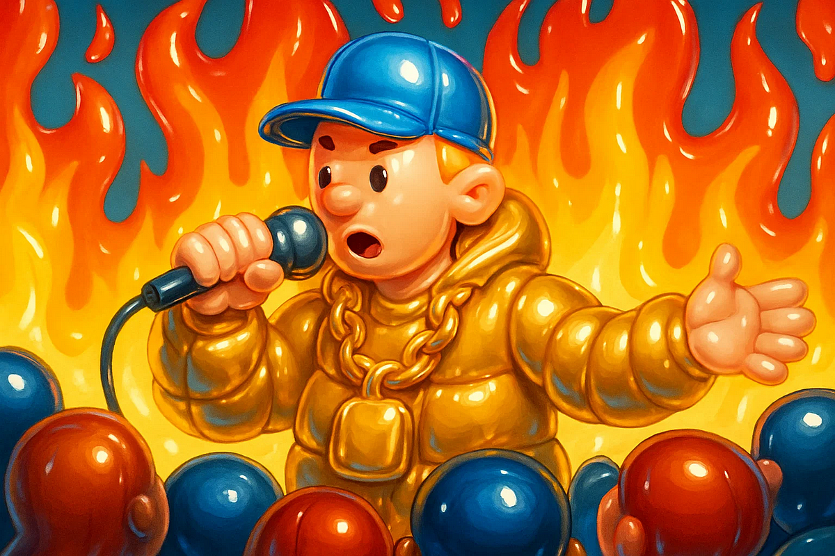 Bei Macklemore brennt eher der Hut als der Deich